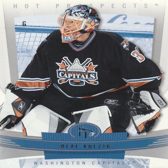 Olaf Kolzig Washington Capitals NHL Hockey Card Collection - 5 Card Set - Picture 5 of 6